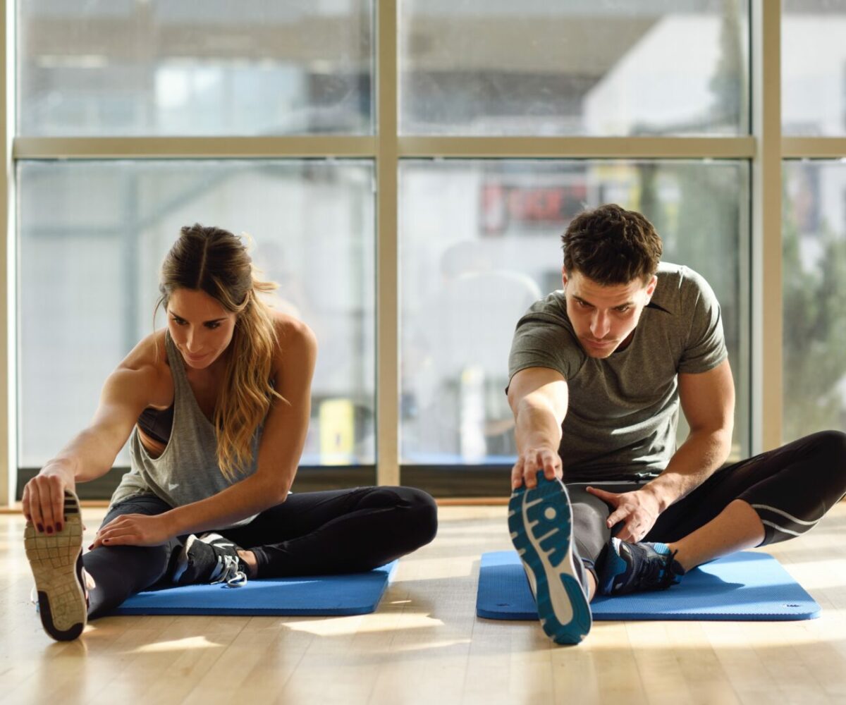 Salle de sport et fitness - fiche de vocabulaire Suédois - designed by Javi indy